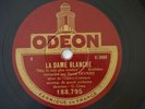 David Devries Boieldieu La Dame Blanche French 78RPM Odeon 188.795