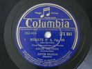 André Navarra Beethoven Cello Sonata N°3 78RPM Columbia LFX 841/3