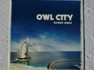 Used Owl City Ocean Eyes Color Double LP Vinyl. Blue & White Records