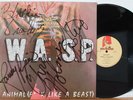 W.A.S.P. Animal 12” Single (Music for Nations, orig 1984 UK) SIGNED  Rare WASP