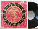QUEENSRYCHE Rage For Order LP (EMI ST-17197, orig 1986) VG++ Masterdisk DMM