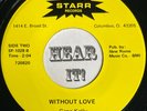 Crude OH Melodic Teen Country Bopper 45 GENE KELLY Without Love STARR obscure