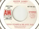 NINO TEMPO & 5TH AVE SAX Sister James A&M PROMO NORTHERN SOUL USA 45
