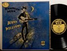 HANK WILLIAMS Ramblin’ Man LP MGM E3219 MONO 1955 Country