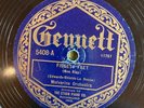 Gennett 5408 Wolverine Orchestra (BIX ) FIDGETY FEET 1924  Jazz 78rpm RARE ONE