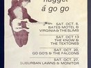 SUBURBAN LAWNS+GO-GO'S+THE KNOW Vintage 1979 Concert Poster/Flyer Punk RARE