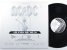 AC/DC Flick Of The Switch ATLANTIC LP VG+ promo embossed cover   