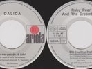 DALIDA DISQUE UNIQUE ER WAR GERADE 18 JAHR' MISPRINT 45T ALLEMAGNE ERREUR D'IMPR