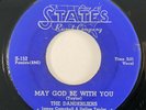 THE DANDERLIERS Little Man / May God be With You States Doo Wop 45 HEAR