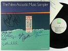 V/A - The New Acoustic Music Sampler LP - Rounder VG++ Autograph