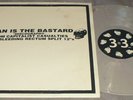 MAN IS THE BASTARD Discography Capitalist Bleeding GRAY Vinyl Hardcore LP INSERT