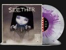 Seether ‎Finding Beauty In Negative Spaces Purple Translucent Splatter Vinyl 2LP