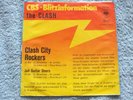 The Clash ‎– Clash City Rockers. - German Promo - Ex Plus -  Listen