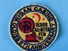 ORIGINAL WIGAN CASINO 5th OLDIES ANNIVERSARY PATCH* NORTHERN SOUL ️