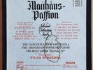MENGELBERG BACH MATTHAUS PASSION 4LP PHILIPS A 00150-53 BOX SET MONO ED1 RARE