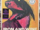 Used Iron and Wine Shepherd's Dog Purple Vinyl LP Record Newbury Comics Variant