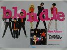 BLONDIE 1978 Plastic Letters promo poster 30
