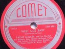 78 T BONE WALKER West Side Baby / Lonesome Women Blues COMET T-50 E+