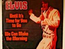 ELVIS PRESLEY 45 74-0619 Mono yellow label promo single picture sleeve  RARE