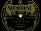 PIE PLANT PETE the Farmer Song b/w Sand Will It (Orgnl 1930  US 10inch Single)