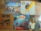 5x AC/DC highway t.hell / for those about t.rock / let there be rock /dirty deed