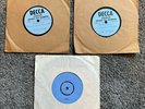1960s DECCA Group Test Recordings: Kathy Kirby, Stanley Unwin. Singles, 45s.