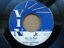 ELTON ANDERSON 45 'ROLL ON TRAIN' USA VIN KILLER 1958 SWAMP R&B STROLLER VG