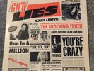 GUNS N' ROSES G N R LIES 1988 GEFFEN VINYL LP 924 198-1 METAL ROCK