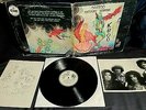 1971 MOUNTAIN LESLIE WEST NANTUCKET SLEIGHRIDE WHITE LABEL PROMO LP + BKLT PHOTO