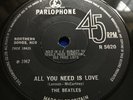 The Beatles   All You Need Is Love   Original 1967 UK Mono 7” Vinyl Single