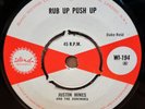 JUSTIN HINES RUB UP PUSH UP / THE ARK OG UK ISLAND RECORDS 7