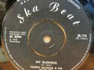TOMMY McCOOK MY BUSINESS / SILVER DOLLAR OG UK SKA BEAT 7