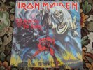 1982 EMI RECORDS EMC 3400 IRON MAIDEN - THE NUMBER OF THE BEAST VINYL ALBUM