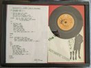 The Vibrators RARE PROMO signed Automatic Lover c/w hand Written Lyrics KNOX