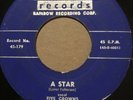FIVE CROWNS - A Star / You’re My Inspiration Doowop 45 Rainbow 45-179