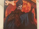 autographed hunter’s moon (7” red vinyl) - ghost signed *seam split*