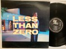 LESS THAN ZERO - ORIGINAL DEF JAM SOUNDTRACK LP vinyl album movie poison bangles