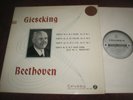 UK Columbia SAX 2259 BLUE SILVER Beethoven Piano Sonatas Gieseking