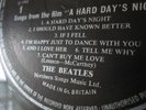 BEATLES UK, A Hard Days Night, McCarthey error, ridged/textured labels '64 UK LP