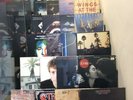 COLLECTION 36 60'S 70’s LPs inc BEATLES STONES EAGLES STRAWBS SUPERTRAMP LENNON