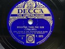 AL BOWLLY + LEW STONE & HIS MONSEIGNEUR BAND ‘BRIGHTER THAN THE SUN’ DECCA 78