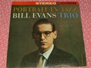 BILL EVANS TRIO Portrait In Jazz LP (1960) Riverside 1st Stereo deep groove