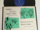 JENNIE TOUREL LP -- Columbia ML-4158 -- FRENCH SONG RECITAL -- ANDY WARHOL Cover
