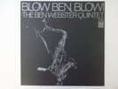 BEN WEBSTER BLOW BEN BLOW Odeon OP-80116 Japan  VINYL LP