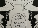 V Spy V Spy SPYS TALK A.O. MOD INTERVIEW Australian WEA Records PROMO RARE LP