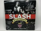 SIGNED Slash Living The Dream Tour Red Vinyl 3LP Guns n Roses AUTOGRAPHED 2019