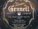 78 rpm Gennett 6044, New Electrobeam, Ernest Stoneman, Kahle Brewer, rare V+
