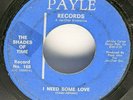 Garage Rock 45 THE SHADES OF TIME I Need Some Love / Teardrops PAYLE Records mp3