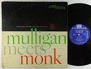 Thelonious Monk - Mulligan Meets Monk LP - Riverside - RLP 12-247 Mono DG