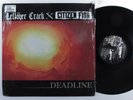 LEFTOVER CRACK/CITIZEN FISH Deadline ALTERNATIVE TENTACLES LP VG++/VG+ booklet *